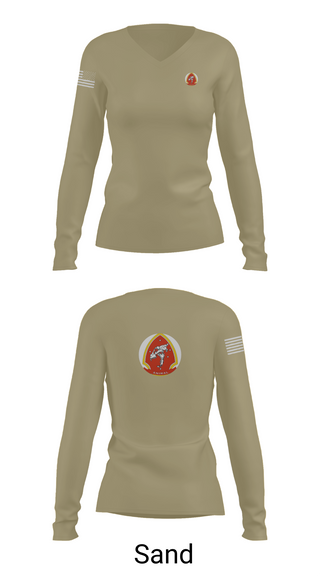 Womens Long Sleeve Vneck Shirt, Animal 60’s, , Teamtime, Team time, sublimation, custom sports apparel, team uniforms, spirit wear, spiritwear, sports uniforms, custom shirts, team store, custom team store, fundraiser sports, apparel fundraiser