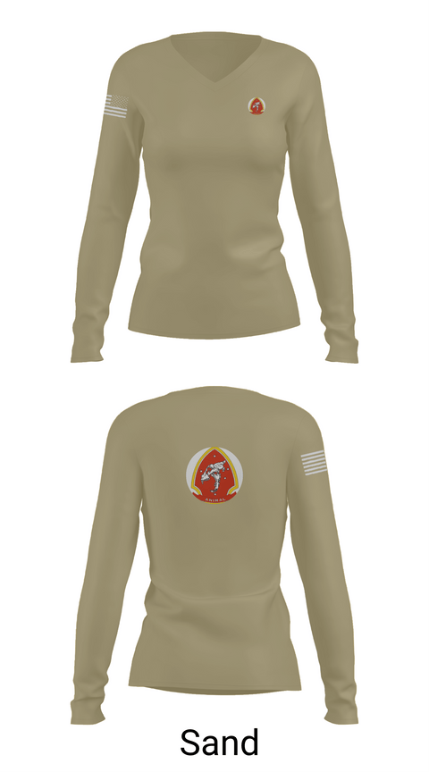 Womens Long Sleeve Vneck Shirt, Animal 60’s, , Teamtime, Team time, sublimation, custom sports apparel, team uniforms, spirit wear, spiritwear, sports uniforms, custom shirts, team store, custom team store, fundraiser sports, apparel fundraiser