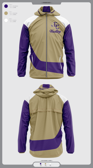 Windbreaker, East Coweta High School Wrestling, Wrestling, Teamtime, Team time, sublimation, custom sports apparel, team uniforms, spirit wear, spiritwear, sports uniforms, custom shirts, team store, custom team store, fundraiser sports, apparel fundraiser