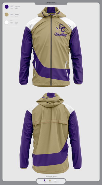 East Coweta High School Wrestling 50868332 Windbreaker - 8