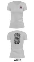 Lions den 37725118 Women's Short Sleeve V-neck Shirt - 19