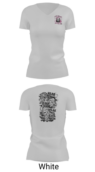 Women's Short Sleeve Vneck Shirt, Lions den, Football, Teamtime, Team time, sublimation, custom sports apparel, team uniforms, spirit wear, spiritwear, sports uniforms, custom shirts, team store, custom team store, fundraiser sports, apparel fundraiser