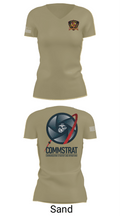 12th MLR COMMSTRAT 81672538 Women's Short Sleeve V-neck Shirt - 88