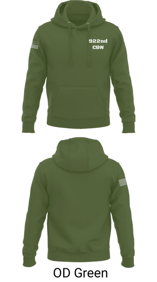 Hoodie, 922nd CBN, Army, Teamtime, Team time, sublimation, custom sports apparel, team uniforms, spirit wear, spiritwear, sports uniforms, custom shirts, team store, custom team store, fundraiser sports, apparel fundraiser