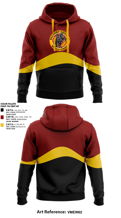 Factory Shoals Knights 79254039 Hoodie - 1
