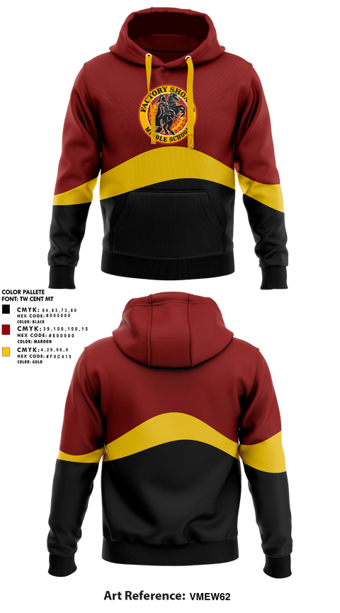 Hoodie, Factory Shoals Knights, Track & Field, Teamtime, Team time, sublimation, custom sports apparel, team uniforms, spirit wear, spiritwear, sports uniforms, custom shirts, team store, custom team store, fundraiser sports, apparel fundraiser