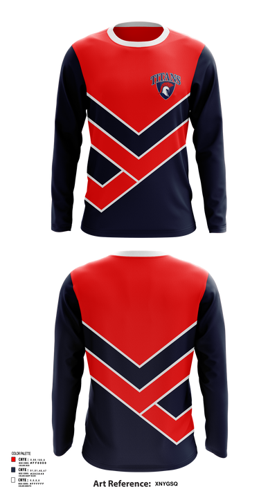 Bettye Myers Middle School 4865025 Long Sleeve Performance Shirt 123