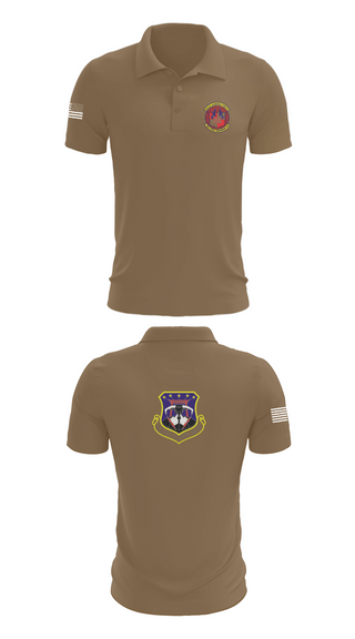 Short Sleeve Performance Polo, 18th Civil Engineer Sq, Air Force, Teamtime, Team time, sublimation, custom sports apparel, team uniforms, spirit wear, spiritwear, sports uniforms, custom shirts, team store, custom team store, fundraiser sports, apparel fundraiser