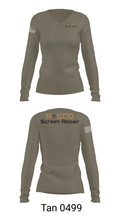 ROCCO 67926765 Women's Long Sleeve V-neck Shirt - 77