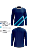 Perry Meridian High School Golf 92952446 Long Sleeve Performance Shirt - 1