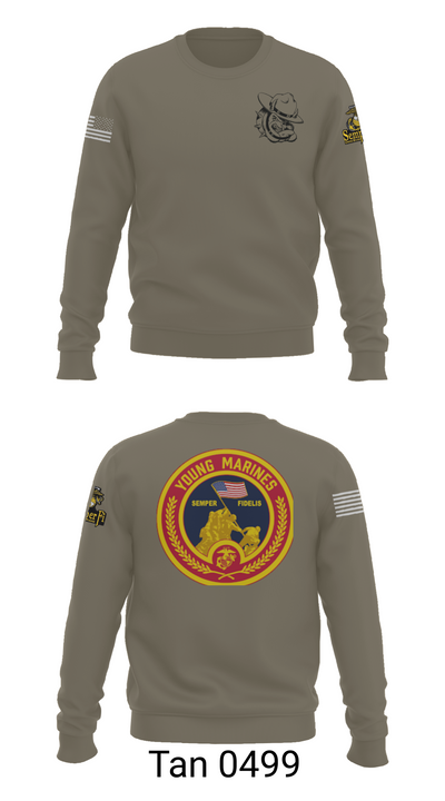 Rogue Valley 54220883 Crew Neck Sweatshirt - 65
