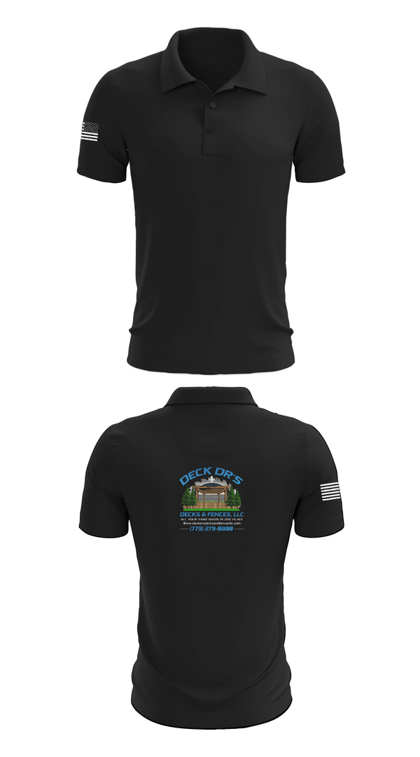 Short Sleeve Performance Polo, Deck Dr’s Decks and Fences, , Teamtime, Team time, sublimation, custom sports apparel, team uniforms, spirit wear, spiritwear, sports uniforms, custom shirts, team store, custom team store, fundraiser sports, apparel fundraiser