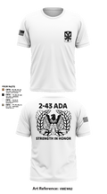 2/43 ADA 6509323 Short Sleeve Performance Shirt - 106