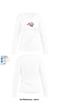 Central Noble Senior High School Basketball 3456773 Women's Long Sleeve V-neck Shirt -1 15