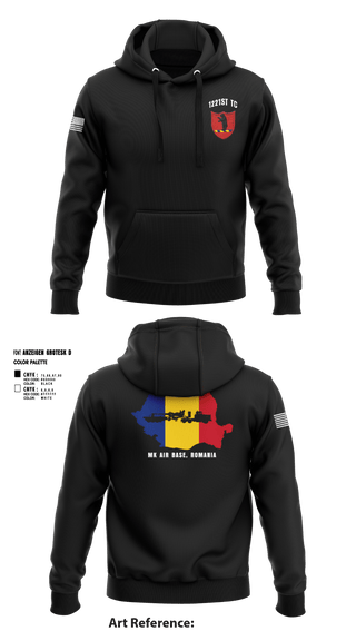 Hoodie, 1221st TC, National Guard, Teamtime, Team time, sublimation, custom sports apparel, team uniforms, spirit wear, spiritwear, sports uniforms, custom shirts, team store, custom team store, fundraiser sports, apparel fundraiser