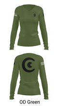 Diniz 87088208 Women's Long Sleeve V-neck Shirt - 57