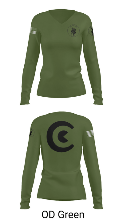 Diniz 87088208 Women's Long Sleeve V-neck Shirt - 57