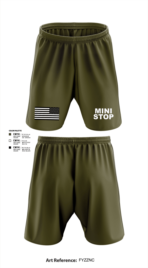 Athletic Shorts With Pockets, Mini stop, , Teamtime, Team time, sublimation, custom sports apparel, team uniforms, spirit wear, spiritwear, sports uniforms, custom shirts, team store, custom team store, fundraiser sports, apparel fundraiser