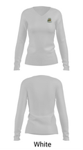 Taylor High School Basketball 61945648 Women's Long Sleeve V-neck Shirt - 16