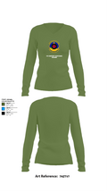 4th Component Maintenance Squadron 36168944 Women's Long Sleeve V-neck Shirt -1 42