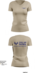 VFW Post 8191 1921777 Women's Short Sleeve V-neck Shirt - 7