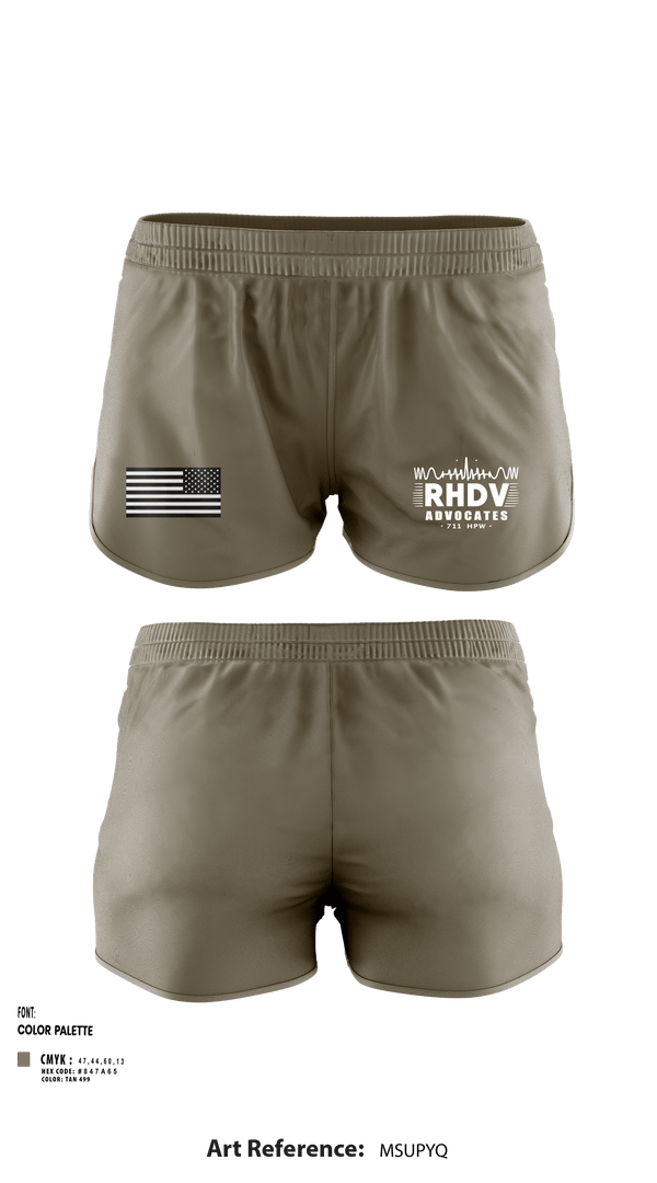 Ranger Panties, 711 HPW/RHDV, Army, Teamtime, Team time, sublimation, custom sports apparel, team uniforms, spirit wear, spiritwear, sports uniforms, custom shirts, team store, custom team store, fundraiser sports, apparel fundraiser
