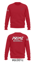 Prime Baseball 2428515 Crew Neck Sweatshirt - 16