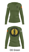 Recruiting & Retention Battalion 95903895 Women's Long Sleeve V-neck Shirt - 54