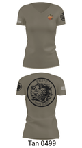 USS MAKIN ISLAND 57574160 Women's Short Sleeve V-neck Shirt - 65
