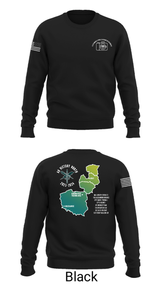 Crew Neck Sweatshirt, 112 MPAD, Army, Teamtime, Team time, sublimation, custom sports apparel, team uniforms, spirit wear, spiritwear, sports uniforms, custom shirts, team store, custom team store, fundraiser sports, apparel fundraiser