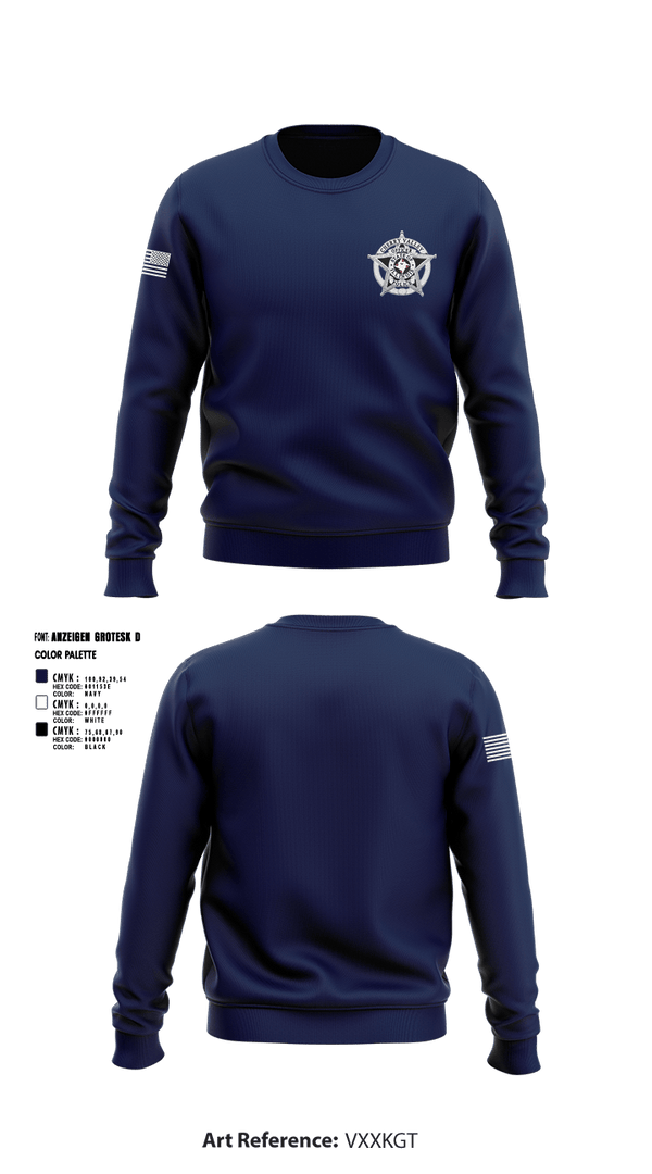 Crew Neck Sweatshirt, Cherry Valley Police Department, , Teamtime, Team time, sublimation, custom sports apparel, team uniforms, spirit wear, spiritwear, sports uniforms, custom shirts, team store, custom team store, fundraiser sports, apparel fundraiser