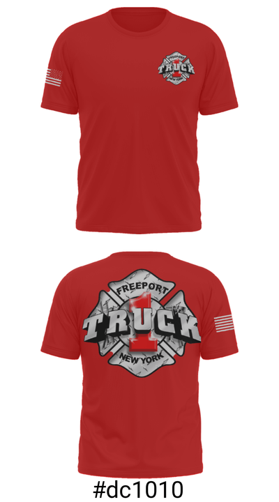 Truck 1 23787663 Short Sleeve Performance Shirt - 6