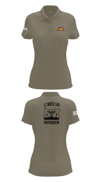 C Med 88701681 Women's Short Sleeve Performance Polo  - 71