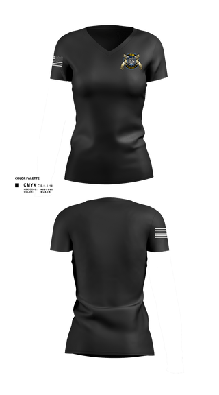 Womens Short Sleeve Vneck Shirt, 773d MP BN, Army, Teamtime, Team time, sublimation, custom sports apparel, team uniforms, spirit wear, spiritwear, sports uniforms, custom shirts, team store, custom team store, fundraiser sports, apparel fundraiser