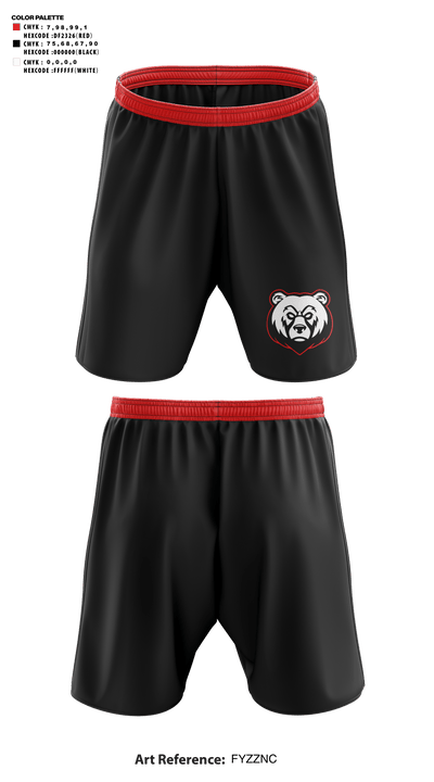 Bear River High School Golf 54713106 Athletic Shorts With Pockets - 41