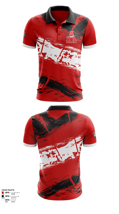 Allatoona Buccaneers Short Sleeve Performance Polo - 1