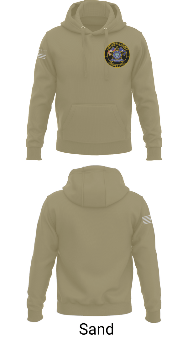 Hoodie, Chesterfield County Sheriff Office, Police, Teamtime, Team time, sublimation, custom sports apparel, team uniforms, spirit wear, spiritwear, sports uniforms, custom shirts, team store, custom team store, fundraiser sports, apparel fundraiser