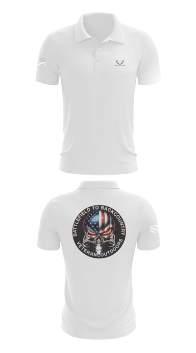 BATTLEFIELD TO BACKCOUNTRY 70891922 Short Sleeve Performance Polo - 9