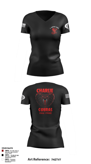Womens Short Sleeve Vneck Shirt, C. Company, MRBn, Army, Teamtime, Team time, sublimation, custom sports apparel, team uniforms, spirit wear, spiritwear, sports uniforms, custom shirts, team store, custom team store, fundraiser sports, apparel fundraiser