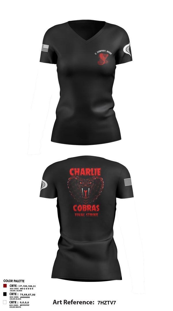 Womens Short Sleeve Vneck Shirt, C. Company, MRBn, Army, Teamtime, Team time, sublimation, custom sports apparel, team uniforms, spirit wear, spiritwear, sports uniforms, custom shirts, team store, custom team store, fundraiser sports, apparel fundraiser
