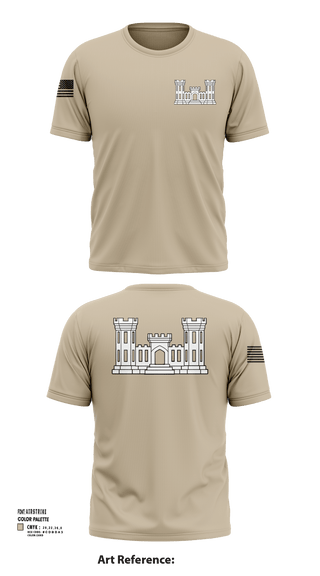 Short Sleeve Performance Shirt, 250TH ENGINEERING COMPANY, National Guard, Teamtime, Team time, sublimation, custom sports apparel, team uniforms, spirit wear, spiritwear, sports uniforms, custom shirts, team store, custom team store, fundraiser sports, apparel fundraiser