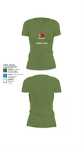 D FST 8-1 CAV 24153334 Women's Short Sleeve V-neck Shirt - 44