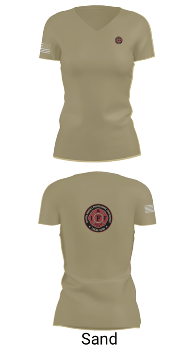 Local 5386 36178250 Women's Short Sleeve V-neck Shirt - 88