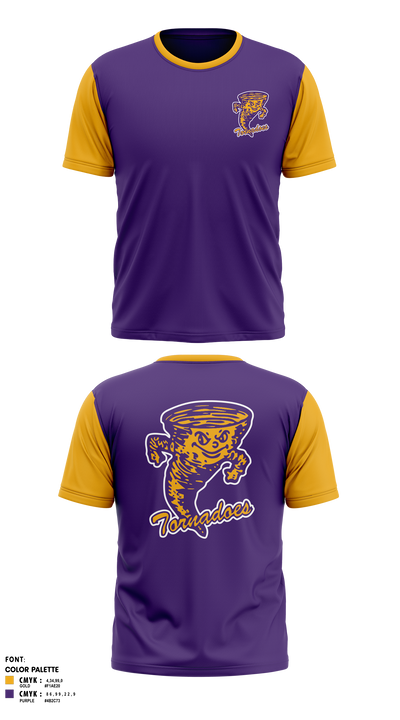 Taylorville Wrestling Club 5122826 Short Sleeve Performance Shirt - 41