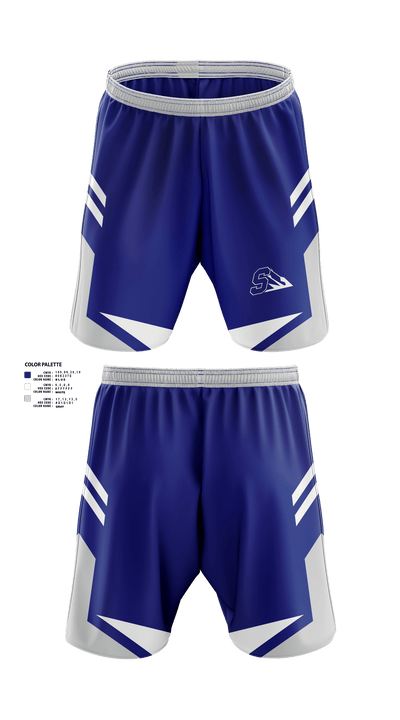Salem High School Bowling 68156047 Athletic Shorts With Pockets - 40 (1)