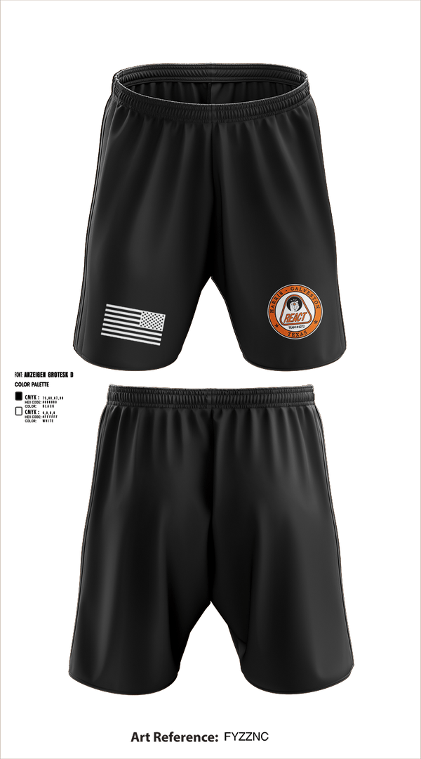 Athletic Shorts With Pockets, Harris/Galveston County REACT, , Teamtime, Team time, sublimation, custom sports apparel, team uniforms, spirit wear, spiritwear, sports uniforms, custom shirts, team store, custom team store, fundraiser sports, apparel fundraiser