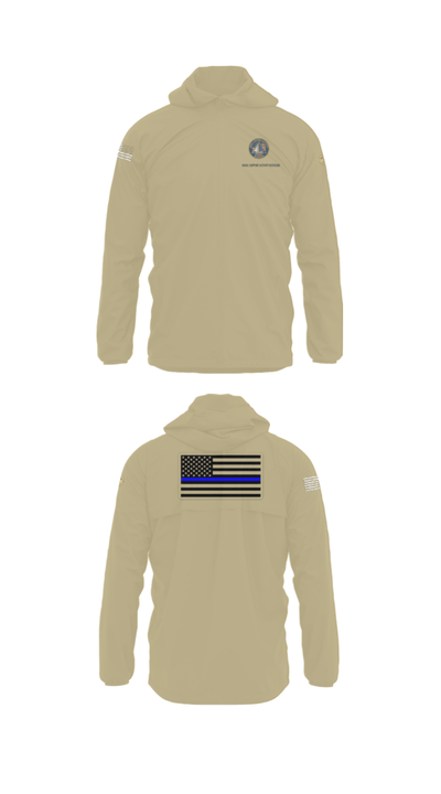 NAVAL SUPPORT ACTIVITY BETHESDA SECURITY FORCES 28838405 Windbreaker - 77