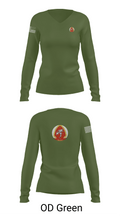 Animal 60’s 54802891 Women's Long Sleeve V-neck Shirt - 57