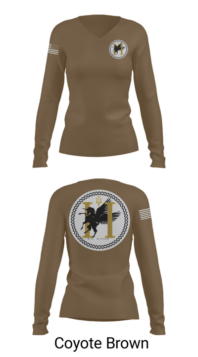 TCC2 37454009 Women's Long Sleeve V-neck Shirt - 16