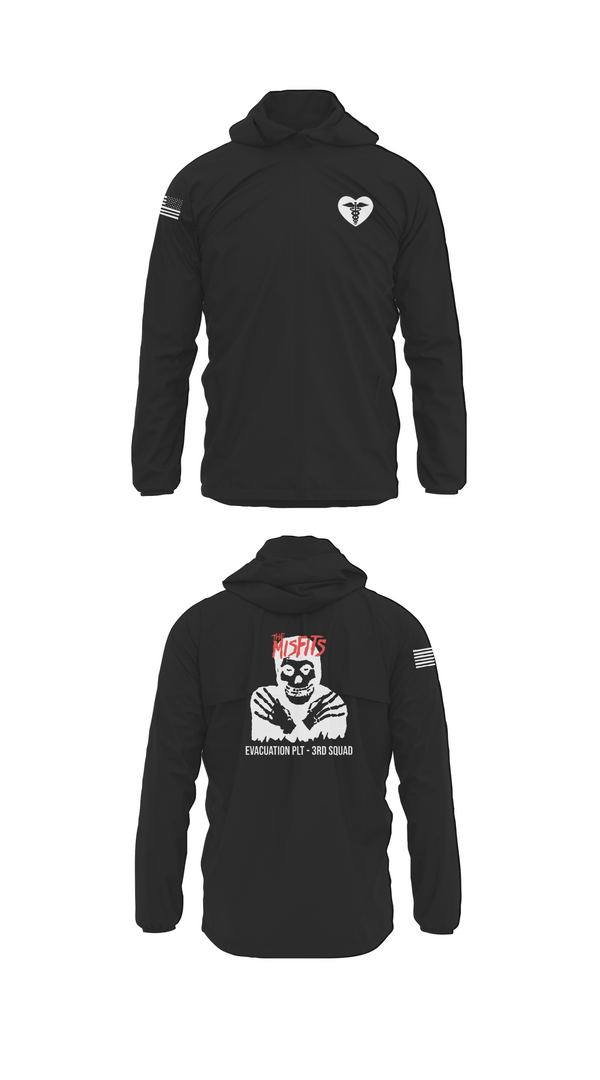 Windbreaker, 3rd squad, Army, Teamtime, Team time, sublimation, custom sports apparel, team uniforms, spirit wear, spiritwear, sports uniforms, custom shirts, team store, custom team store, fundraiser sports, apparel fundraiser